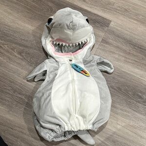 Shark Costume for Kids - Gray and White